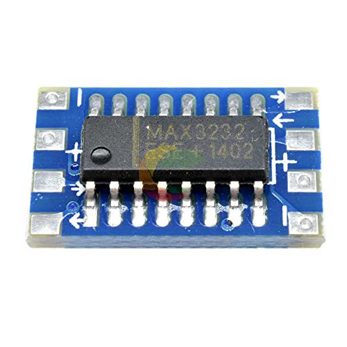 10 парчиња/лот сериски порт мини RS232 до TTL конвертор Адаптер модул табла MAX3232 115200BPS DC 3-5V за Arduino