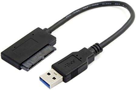 CABLECC USB 3.0 до Micro SATA 7+9 16 игла 1,8 90 степени Angled Angled Hard Divk Driver SSD Adapter Cable 10cm
