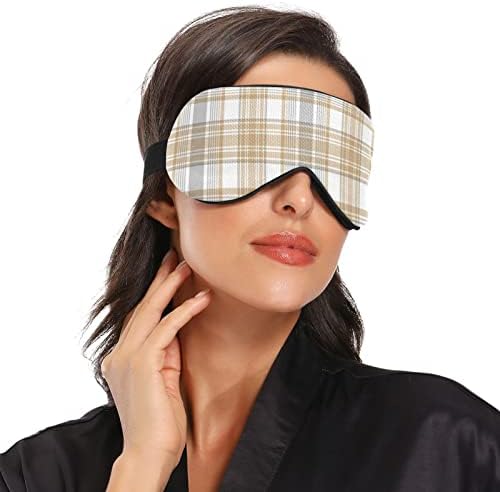 Unisex Sleep Eye Mask Gold-Platinum-Текст-Платена ноќ за спиење Маска за спиење удобно покритие за сенка на очите