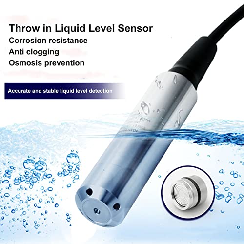 Сензор за ниво на вода, детектор на течноста на отпорност на 'рѓа Висока чувствителност 4.75-5.25V напојување за хидрауличен тест)
