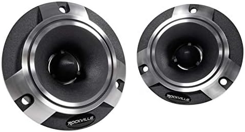 Роквил Пар X6.5C Конкуренција 6.5 1000W компоненти звучници/титаниум твитерс, црно, сребро