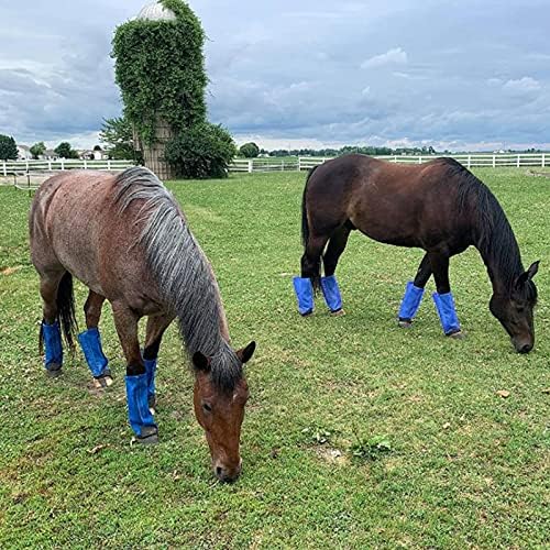 чизми за нега на коњи на лурекс, дишејќи мрежни чизми за летање лабави коњски легинки за намалување на стопирање, стрес и замор