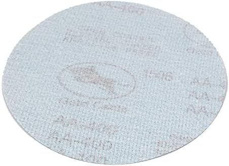 X-Dree 6 DIA тркалезно Абразивно пескарење со пескачки лим на шкурка диск 400 решетки 50 парчиња (Disco de lija de papel de lija de papel