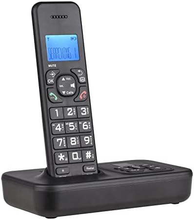 КУЛ Проширување Безжичен Телефонски Систем Телефонска Секретарка 3 Линии ЛЦД Дисплеј Повици Без Раце 16 Јазици За Канцеларија