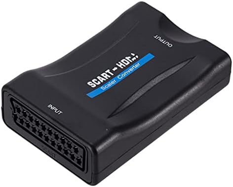 JAHH HDMI Сплитер 1080P SCART ДО HDMI Видео Аудио Зголемување На Резолуцијата Конвертор Адаптер ЗА HD ТВ ДВД За SKY Box STB Приклучок И Игра