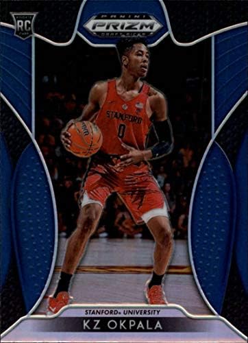 2019-20 Panini Prizm Draft Prizms Blue #33 KZ Okpala RC RC RCIE STANFORD Cardinal Cashetball Trading Card