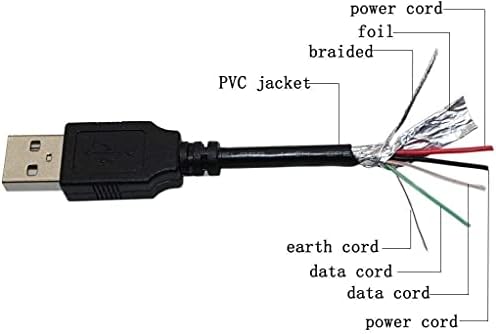 PPJ USB Компјутер Синхронизација Кабел Кабел Олово За Sony Playstation 3 PS3 Контролер Далечински, Црна