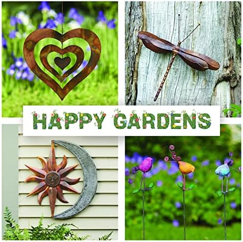 Среќни градини Кала Лили Градина Стол со bellвона | Бронзени украси на отворено лили