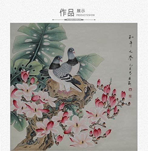 Quikeyishu uralидал цвет и птици сликарство модерен мир гулаб сликарство внатрешна декорација мода просторија декорација дневна