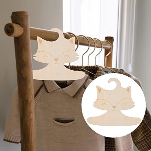 Kisangel Toddler Hangers 50 парчиња бебе облека облека облека закачалка дрвени закачалки за здолништа закачалки дрвени закачалки