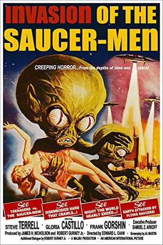 Американски услуги за подароци - Гроздобер научна фантастика хорор филм за постери на постери на мажите - 11x17