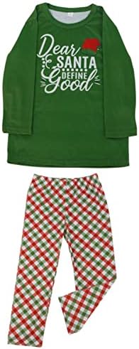 Семејни облеки за облека за спиење, совпаѓаат, Божиќни пакувања за семејни пижами се совпаѓаат со семејни пижами Божиќни комплети пижами
