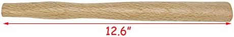 Hevstil 2Pack 12.6 Инчен Рачка Секира Замена Замена Hickory Рачка Дрво Алатка Рачка За Секира Чекан Овални