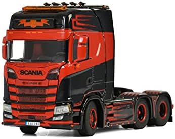 За Highline S Scania S Highline CS20H ​​6x2 Tag Axle Tractor TraCk 01-2868 1/50 Diecast Model Truck