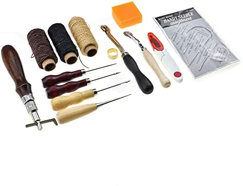 14 компјутери/поставена кожа занаетчиски костум рачно изработена кожна кожна костум DIY рачно изработена алатка за шиење прилагодени хардверски алатки