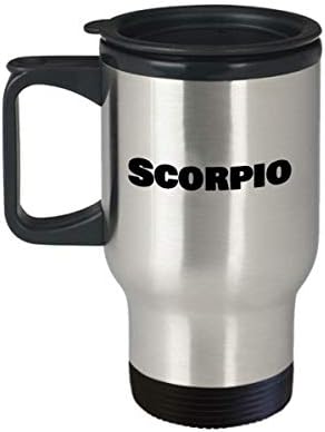 Шкорпија патување кафе кригла големи чаши за жени хороскопски знак хороскоп подароци