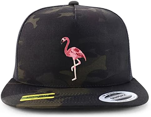 Трендовски продавница за облека Фламинго лепенка 5 панел капа за камионџии