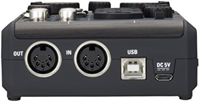Зум U-24 корисен аудио интерфејс, 2-канален преносен USB аудио интерфејс, 2 XLR/TRS комбо влезови, MIDI I/O, RCA излези