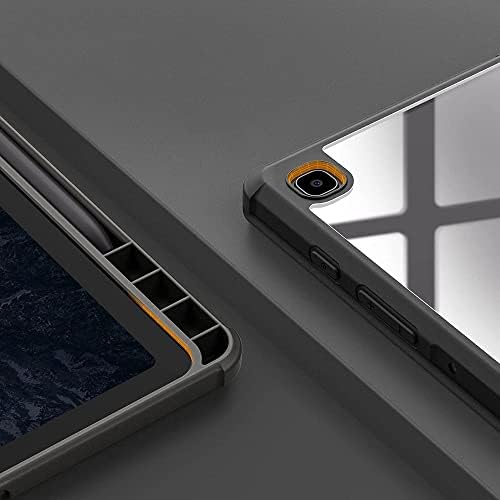 Технолошки заштитен хибриден флип случај, заштитен случај со функција на штанд, магнетски случај, компатибилен со Samsung Galaxy Tab