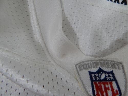 2009 Сан Франциско 49ерс Тони Пашос #77 Игра користеше бела практика Jerseyерси 3XL 514 - Непотпишана игра во НФЛ користена дресови