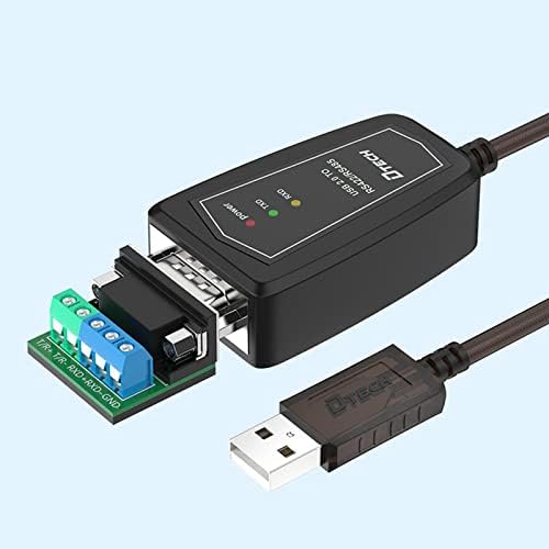 Baoblaze USB 2.0 до RS485 RS422 Адаптер Кабел со двојна чипсет конвертор за XP - должина на кабелот 1,5м