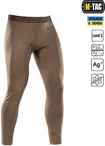 Менс дното на М-так Термичка долна облека за мажите руно наредени панталони за компресија База Ниво 2