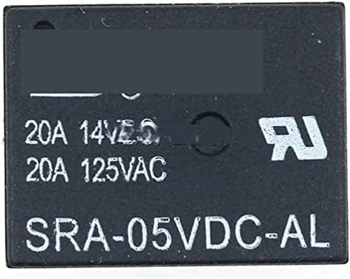 Гиболеа Реле 5 парчиња Реле СРА-05В 12В 24ВДЦ-АЛ-КЛ Т74 20А 4-пински 5-пински )