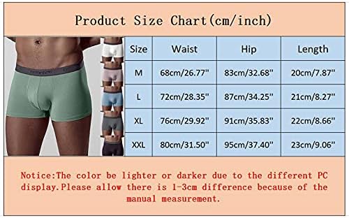 Менс боксери удобни тенок тенки гаќички со цврста боја на боксери со средна положба меки брифинзи секси долна облека