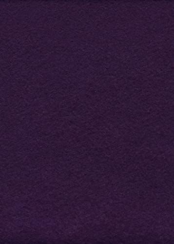 Виолетова Дожд - Волна Се Чувствува Преголем Лист-35% Мешавина Од Волна - 1 12х18 инчен Лист