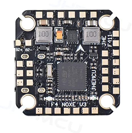 Jhemcu F4 Noxe V3 F411 Контролер на летање 5V 10V BEC OSD Baro Blackbox 2-6S Lipo 20x20mm