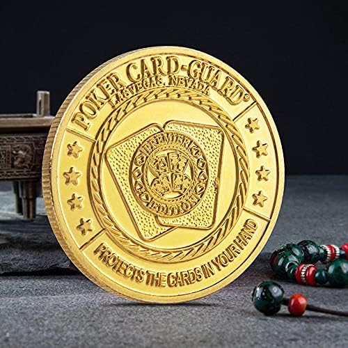Комеморативна Монета Предизвик Монета Комеморативна Монета Лас Вегас Покер Среќа Прес Монета