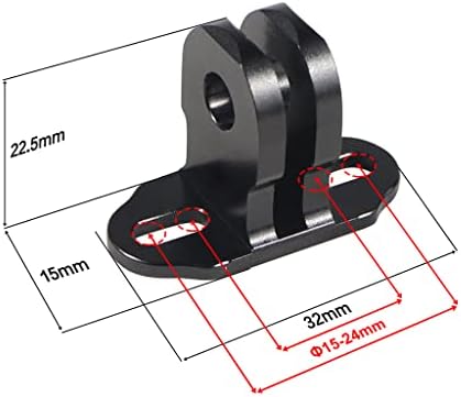 Заштитна рамка на фотоапаратот Feichao со 15-24мм дупка магнетна заграда за монтирање компатибилен со камерата Insta 360 X3