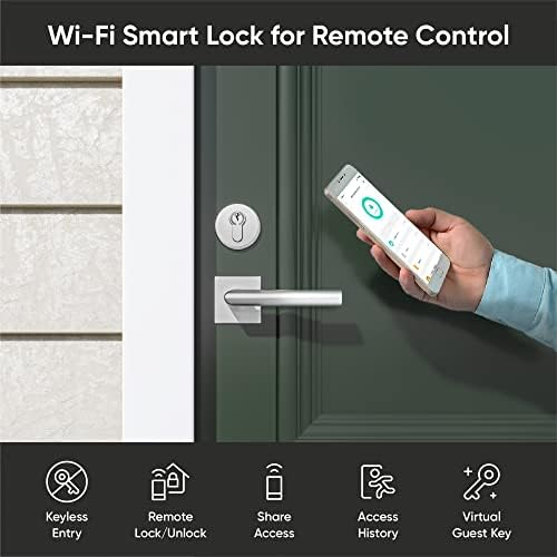 Wyze Заклучување WiFi &засилувач; Bluetooth Овозможено Паметни Заклучување На Вратата, безжичен &засилувач; Влез Без Клуч, Работи, Се