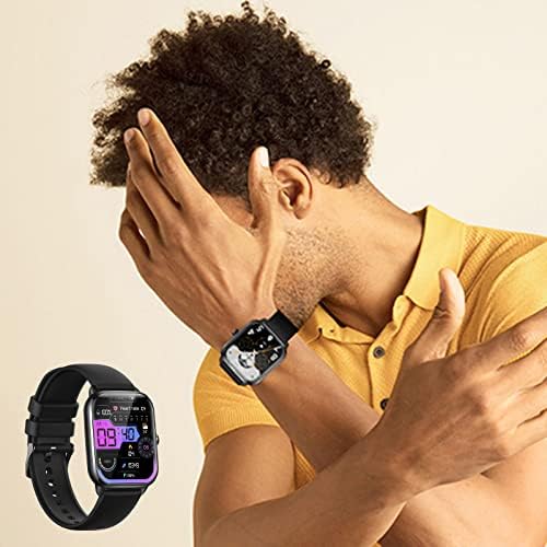 Qonioi Smart Watch Поддржува Bluetooth Повик, 1,9 Инчен Паметен Часовник За Андроид И iOS Телефони Со Фитнес Снимање На Отчукувањата