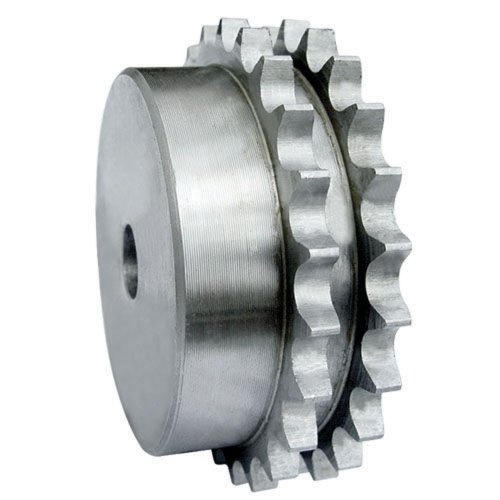 Ametric D35B12 Inch ANSI 35-2 Hub Steel Sprocket, For 35 Double Strand Chain with, 3/8 Pitch, 3/16 Roller Width, 0.200 Roller Diameter,