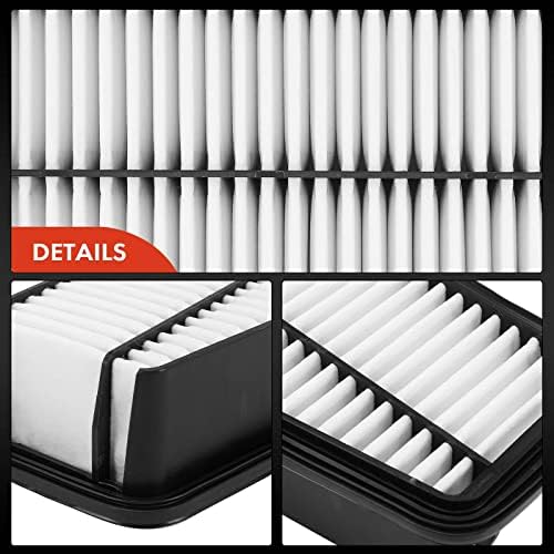 А-Premium Engine Air Filter компатибилен со моделите Toyota-Tacoma 2005-2015, Tundra 2005-2010, 4Runner 2003-2009, FJ Cruiser 2007-2009-V6