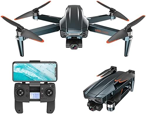 Zottel возрасен 4K беспилотно летало со камера, преклопен FPV дрон, RC Quadcopter мулти-ротор со 5G менувач, електронска камера, едно копче