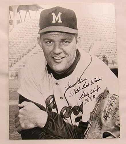 Били Хофт потпиша автоматски автограм 8x10 Фото I - Автограмирани фотографии од MLB
