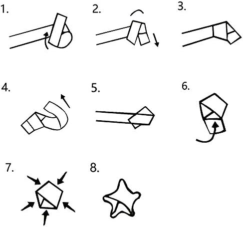 540 листови хартија од оригами starsвезди, двострани 27 бои ленти за хартија за декорација