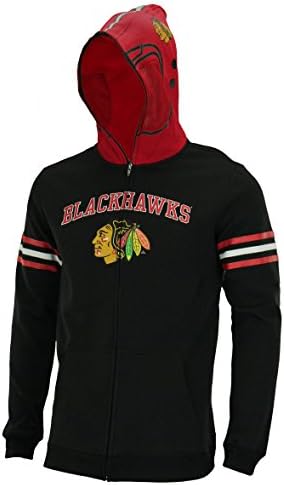 OuterStuff NHL Big Boys Youth Full Zip шлем маскирана руно худи, тимска опција