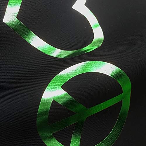 Зелена фолија металик пренесување на топлина винил 12 x10 листови за маици, лесни за сечење и плевење за силуета и крцкање
