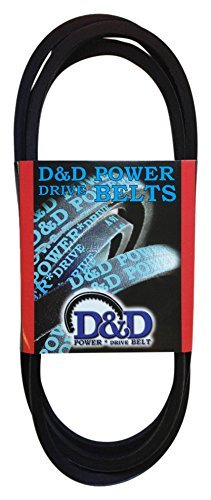 D&D PowerDrive SPA685 Метрички стандарден замена за замена, A/4L, 1 -лента, должина од 27,5 , гума