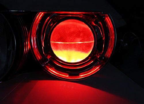 Ijdmtoy Спортски Топла Црвена Ѓаволот Демонот Око LED Ленти Модули Компатибилен Со Проектор Фарови Retrofit