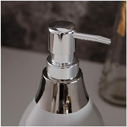 Диспензерот за лосион за шише со шише со сапун, прифатлива и лесна за употреба на рачно санитација за домаќинства шише бања тоалета, млеко,