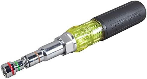 Klein Tools 32807MAG 7-во-1 возач на ореви и 32305 шрафцигер со мулти-битни вртежи, алатка со 15-во-1 со филипс, склопена, плоштад, токс и комбо