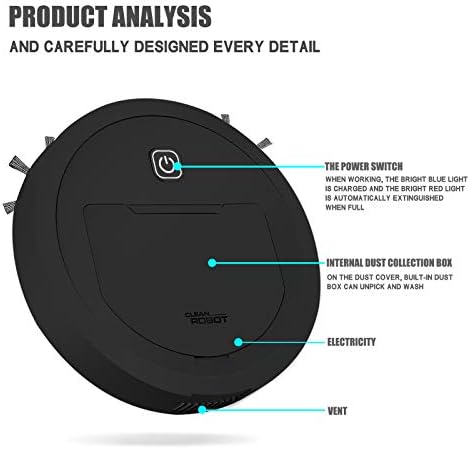 Guolarizi робот кој се занимава со интелигентен еден чистач во три вакуумски полнечки мали уреди дома откритии