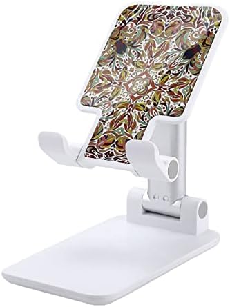 Африкански племенски образец мобилен телефон стол за преклопување на држачот за телефонски додатоци за прилагодување на телефонскиот штанд