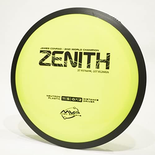 MVP Zenith James Conrad 2021 Dival Driver Golf Disc, Изберете боја/тежина [Печат и точна боја може да варираат]