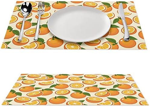 Портокалово овошје ПВЦ маса за маса што може да се перат за подлога за табели за табели за трпезариска маса за трпезариска маса