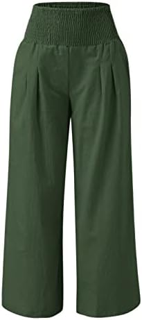Niantie постелни панталони за жени палацо плус панталони плус големина плус големина печатено лето баги ситни ленти панталони